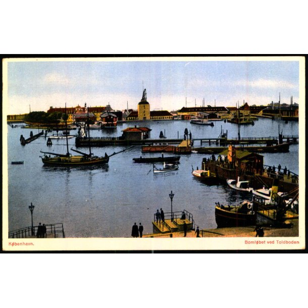 K�benhavn - Boml�bet ved Toldboden - Alex Vincent 132 - Ubrugt