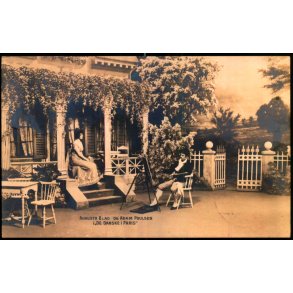 Augusta Blad og Adam Poulsen i De Danske i Paris - Alex Vincent u/n - Brugt