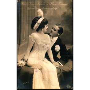 Gerda Krum Junker og Henry Seemann i Greven af Luxemburg  - Alex Vincent 925 - Brugt