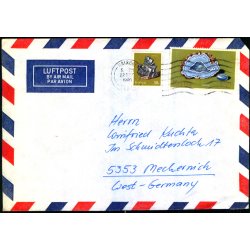 Luftpost Brev fra Kenya til Tyskland - 22 - 12 - 80