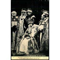 Coronation - Dronning Elizabeth  II - Westminster Abbey - Ubrugt