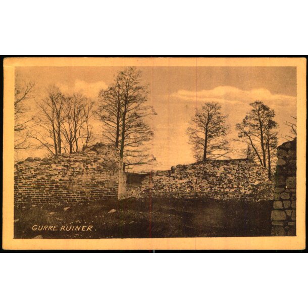Gurre Ruiner - J.M. 814 - Ubrugt