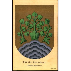 Danske Byvaabner - Holb�k Byvaaben - Fritz Benzen 22 - Ubrugt