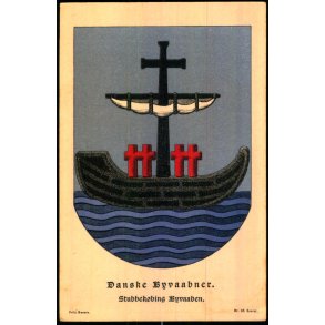 Danske Byvaabner - Stubbek�bing Byvaaben - Fritz Benzen 65 - Ubrugt