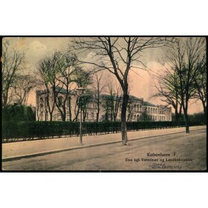 Kbenhavn - Den kgl. Veterinr og Landbohjskolen - C.R. 104 - Brugt