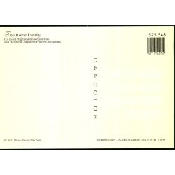 Prins Joachim og prinsesse Alexandra Bryllup - Dancolor  457 - Ubrugt