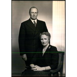 Kong Olav - Dronning Martha - Foto u/n