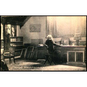 Skagen - Holger Drachmann i sit Arbejdsv�relse - Schjeldes 7455 - Ubrugt