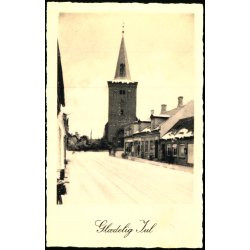 Saxk�bing i Sne - Gl�delig Jul - Jernbanekiosken 11462 - Ubrugt