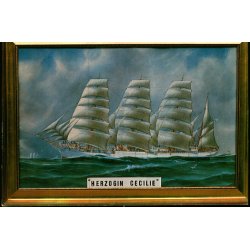 "Herzogin Cecilie" - Mariehams Tryk u/n - Brugt