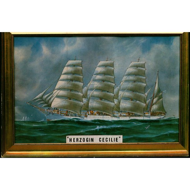 "Herzogin Cecilie" - Mariehams Tryk u/n - Brugt