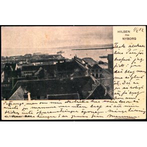 Hilsen fra Nyborg - V. Sch�nnemanns Forlag u/n - Brugt