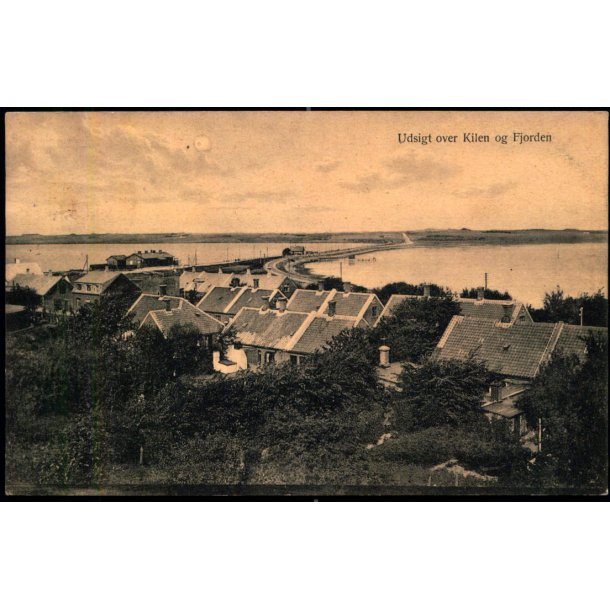 Udsigt over Kilen og Fjorden - M. Hillerborgs Forlag u/n - Brugt