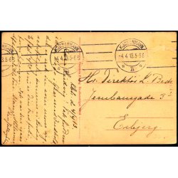 K�benhavn - Parti af Kongens Nytorv i Aftenbelysning - Stender 33144