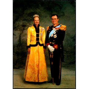 Dronning Margrethe og Prins Henrik - Stender 149 101 003 - Ubrugt