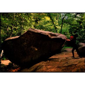 Bornholm - Rokkestenen i Paradisbakkerne - Colbergs Bogh. 8753 - Ubrugt