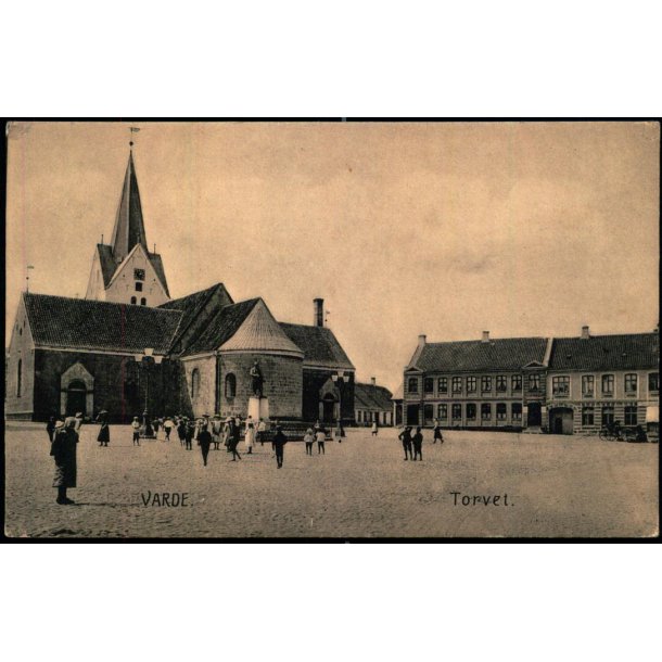 Varde - Torvet - Stender 3136 - Ubrugt
