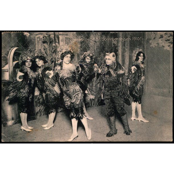 Scenebilleder af "Sommerrejsen 1910" - Stender 21987 - Brugt