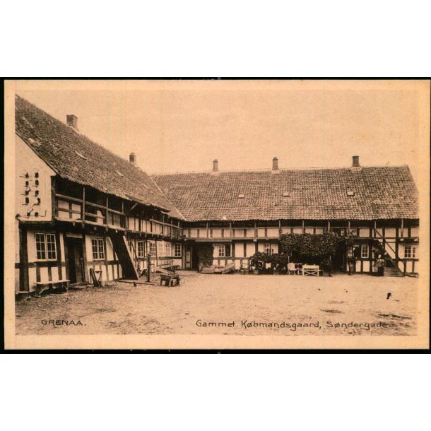Grenaa - Gammel Kbmandsgaard - Sndergade - Vilh. Hansens Bogh. 11 - Ubrugt