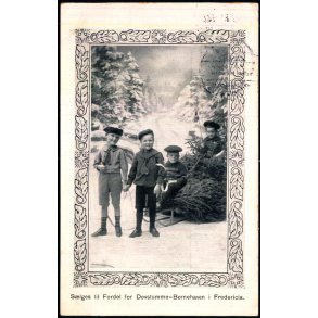 S�lges til Fordel for D�vstumme - B�rnehaven i Fredericia -P. Hestb�k u/n - Brugt