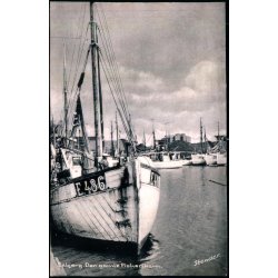 Esbjerg - Den gamle Fiskerihavn - Stender Bagsidetryk - Ubrugt