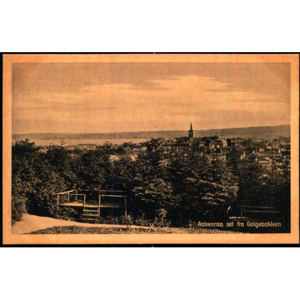 Aabenraa set fra Galgebakken - Stender 53499 - Ubrugt