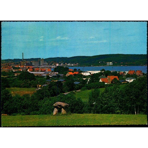 Aabenraa - Udsigt over Byen fra Syd - Stender 49 816/28 - Brugt