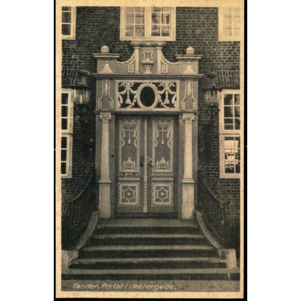T�nder - Portal i Vestergade - T�nder Kiosk 1864 - Ubrugt