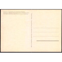 K�benhavn - Vagtafl�sning p� Amalienborg Slotsplads - Rudolf Olsen 1520