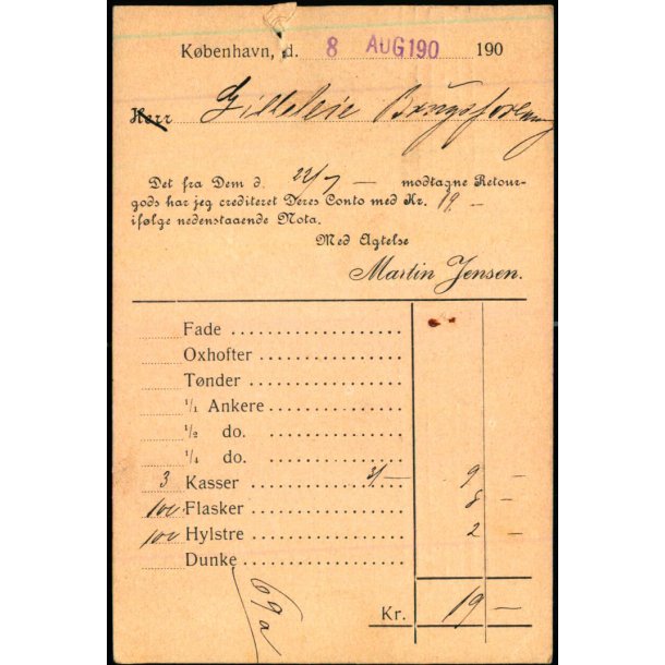 Martin Jensen - Kbh. - u/n - Brugt - Rift !