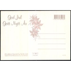 Jenny Nystrm - God Jul - Gott Nytt r - Eliasson 65198 - Ubrugt