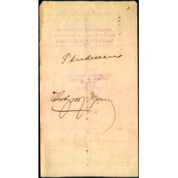 Landmandsbanken - Aalborg 1907 - Veksel