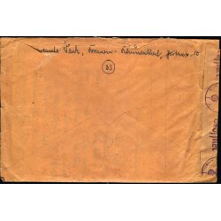 Censurbrev fra Tyskland med Indhold 2 A4 sider -  27 - 3 - 45 - Til Danmark