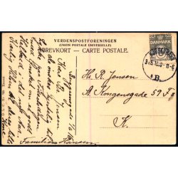 K�benhavn - Udsigt fra Holmens Bro - D.L.C. 760 - Brugt