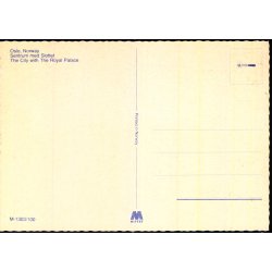 Sentrum med Kongeslottet - Oslo - Mittet 1303/100 - Ubrugt