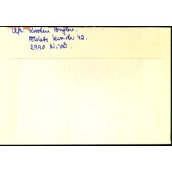 Efterporto - Ufrankeret Brev til Kbenhavn K.   23 - 11 - 1977 - Efterporto 240 re.