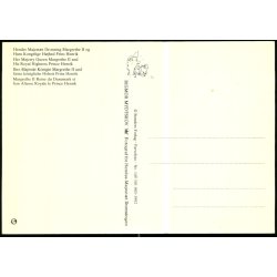 Dronning Margrethe og Prins Henrik - Stender 149 101 003 - Ubrugt