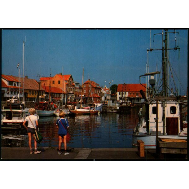 Bornholm - Allinge Havn - W.Dams Bogh. 6077 - Ubrugt
