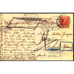 Postkort fra Danmark til Schweiz Retur - 29 - 11 06  - Brugt