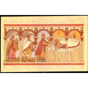 Kalkmalerier fra 12 Aarhundrede i Jelling Kirke - E. Neumanns Bogh. u/n - Ubrugt