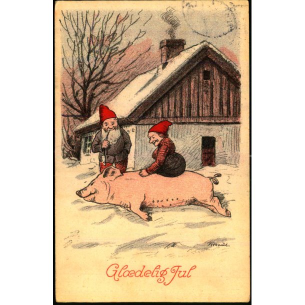 F.Kravl - Gldelig Jul - Stender Serie 111 - Brugt