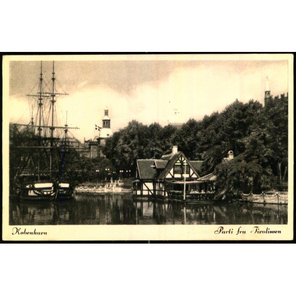 Kbenhavn - Parti fra Tivolisen - J. Meinckes 123 - Brugt