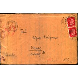 Censurbrev fra Tyskland med Indhold 2 A4 sider -  27 - 3 - 45 - Til Danmark