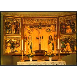 Bornholm - Hasle Kirke - Altertavlen - Rudolf Olsen 1718 - Brugt