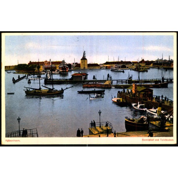 K�benhavn - Boml�bet ved Toldboden - Alex Vincent 132 - Brugt
