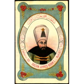 Sultan Ahmed Kahn I - Mort. 1617 - Tyrkiet - Fruchtermann - Constantinopel 258 - Ubrugt 
