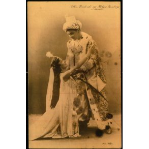 Ellen Diedrich og Holger Reenberg I Aladdin - P.H. 1891 - Brugt
