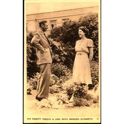 Kong Georg 6 - Prinsesse Elizabeth - Ubrugt