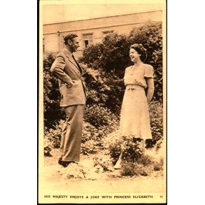 Kong Georg 6 - Prinsesse Elizabeth - Ubrugt