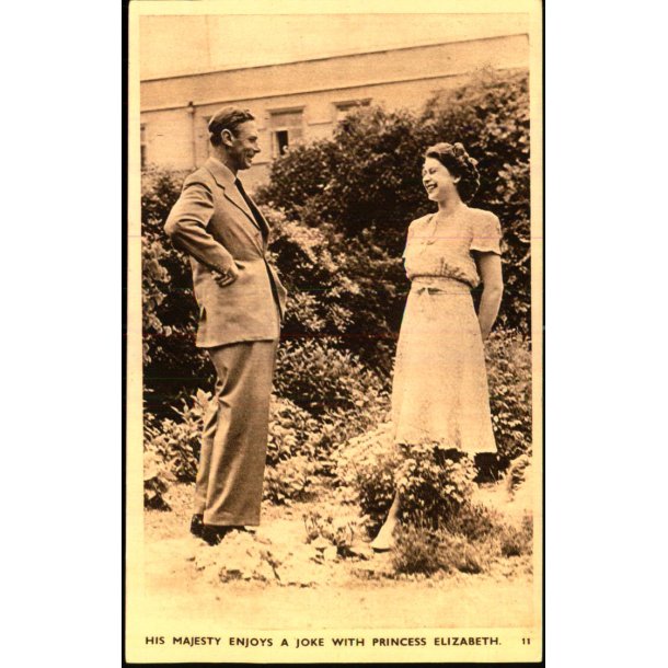 Kong Georg 6 - Prinsesse Elizabeth - Ubrugt